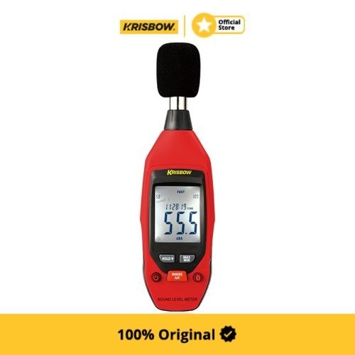 krisbow sound meter digital 35-130 db