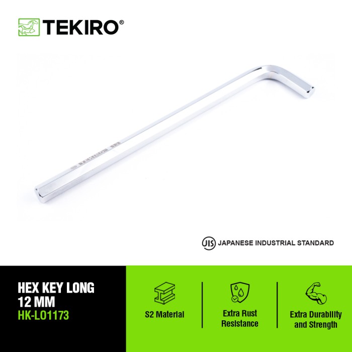 TEKIRO KUNCI L PANJANG 12 MM /KUNCI L PANJANG / TOOLS - ALAT PERKAKAS