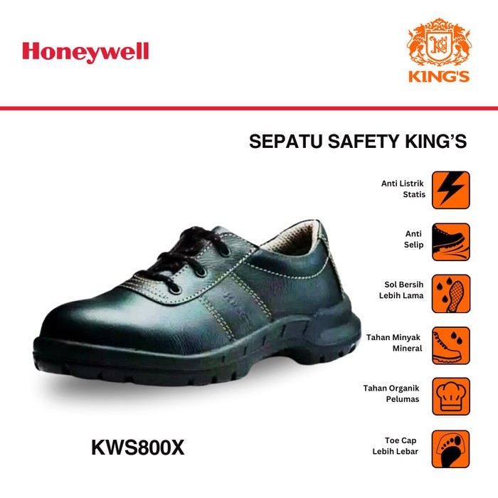 Sepatu Safety Kings Safety Shoes Original KWS800X