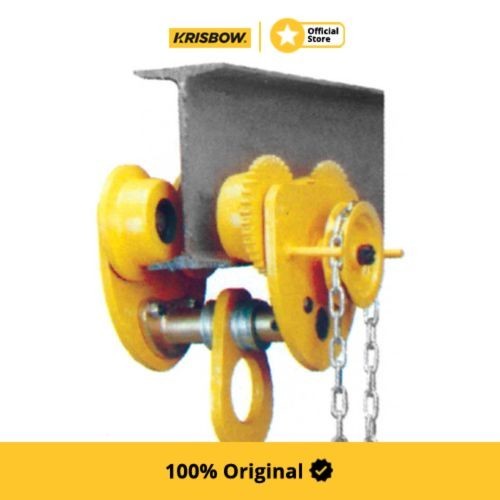 Krisbow Gear Trolley 3 Ton X 3M Prgt3030