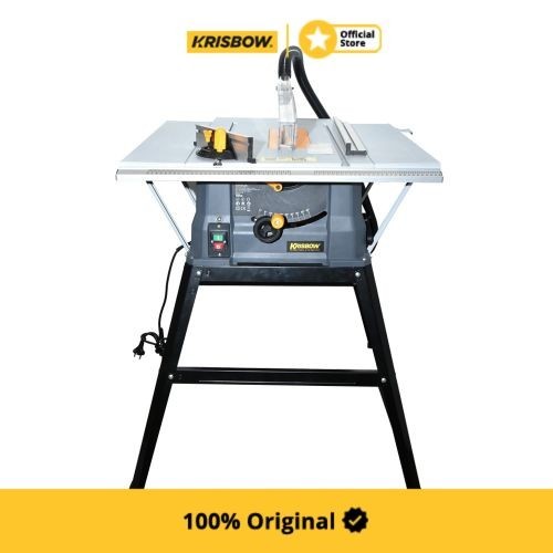Krisbow Table Saw Meja Gergaji 8 X 25.4 Cm - Abu-Abu