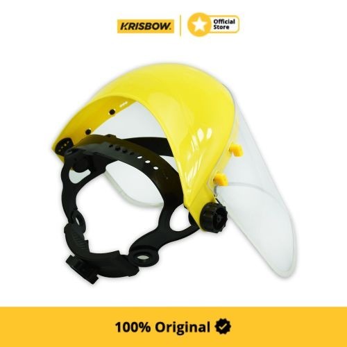 Krisbow Face Shield Helm Pelindung Wajah - Kaca Bening Srfs3