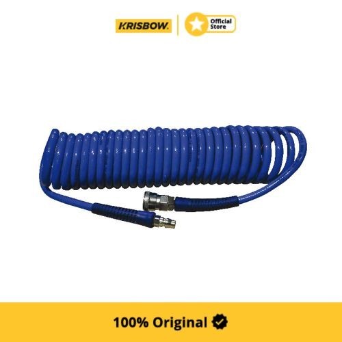 Krisbow Selang Recoil Hose 7,5 M Crrb7 - Biru