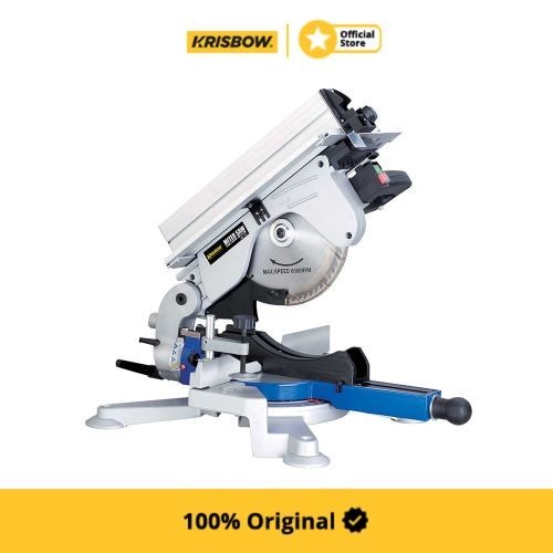Krisbow Mitre Saw Mesin Gergaji Miter 2 Fungsi 25,4 Cm