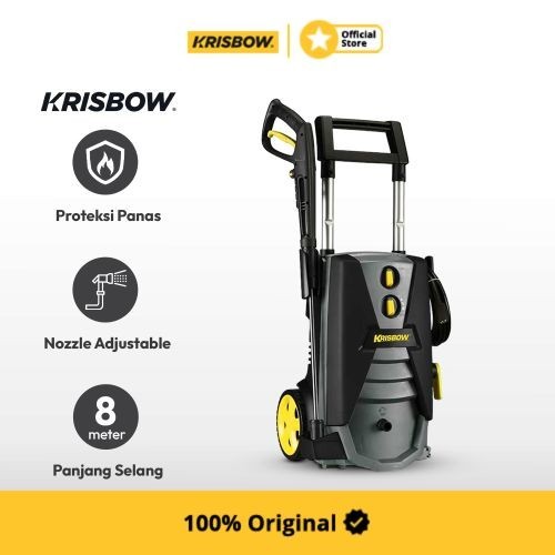 Krisbow High Pressure Cleaner Jet Cleaner 150 Bar 2000 W