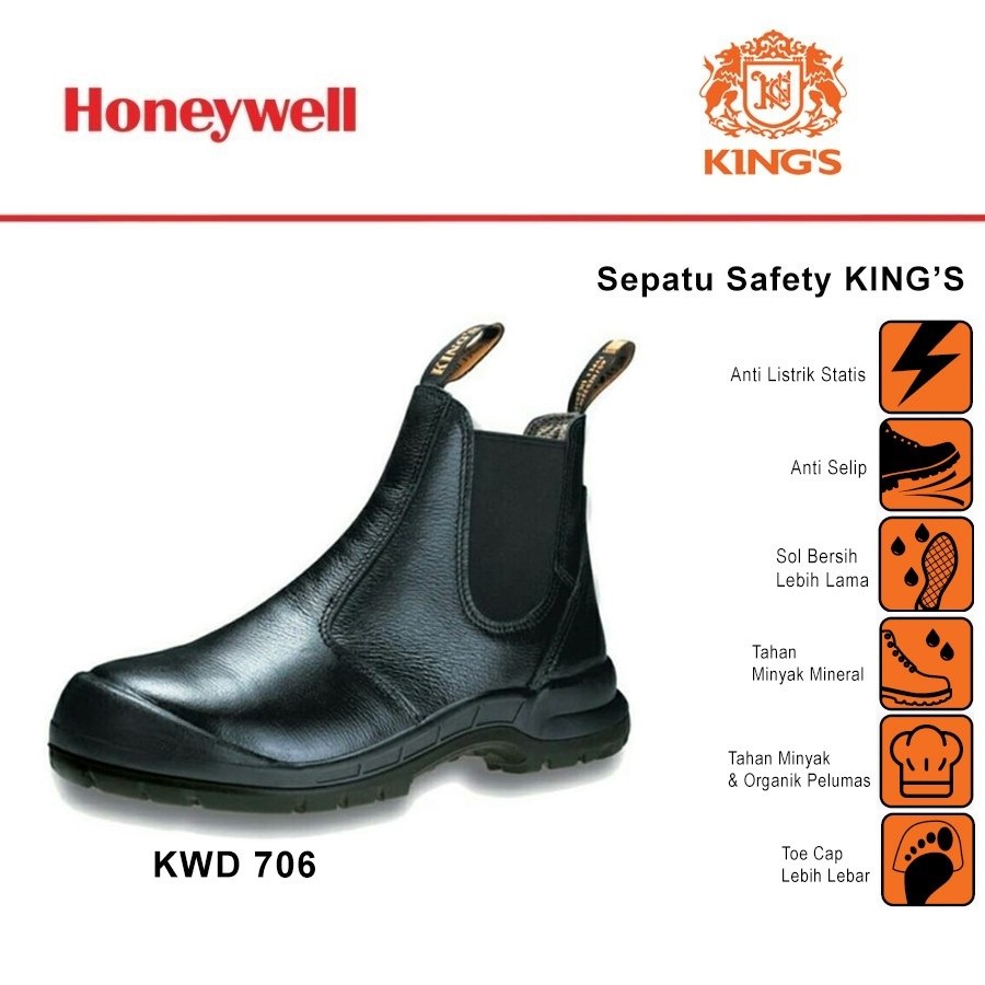 Sepatu Safety Kings Safety Shoes Original KWD706