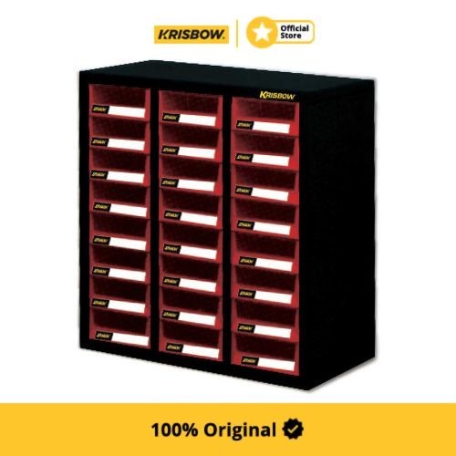 Krisbow Cabinet Lemari Perkakas 24 Laci 59 X 29 X 64.5 Cm