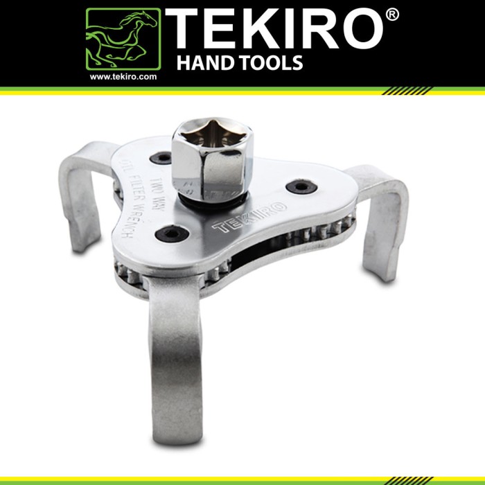 Tekiro Kunci Oli Filter 2 Arah 63 - 102 MM