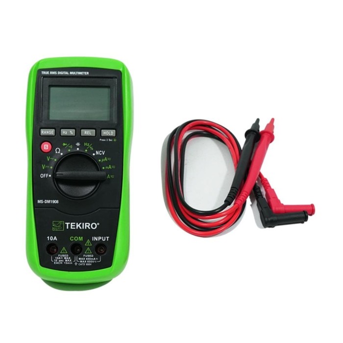 TEKIRO DIGITAL MULTIMETER TRUE RMS / MULTITESTER DIGITAL