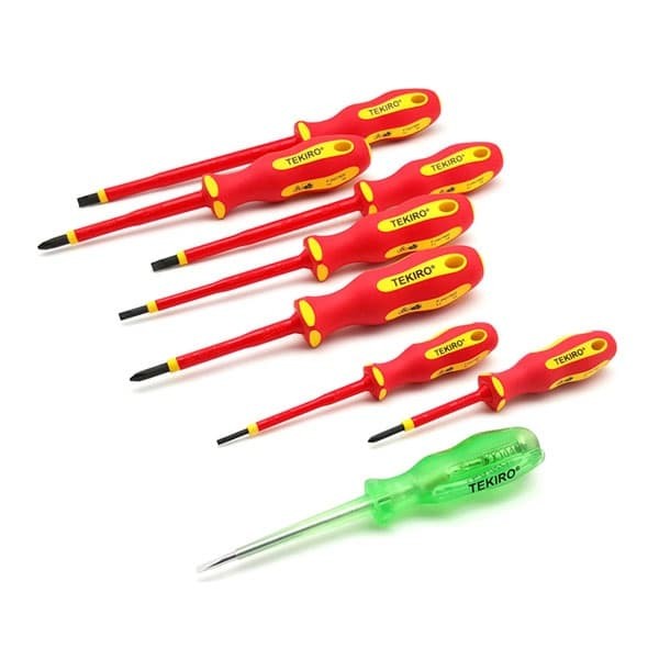 TEKIRO OBENG LISTRIK SET 8 PCS /OBENG LISTRIK SET /