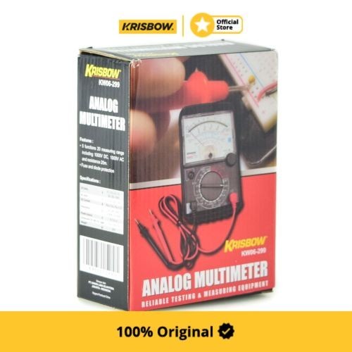 Krisbow Alat Ukur Multimeter Analog (Besar) Kw06-299