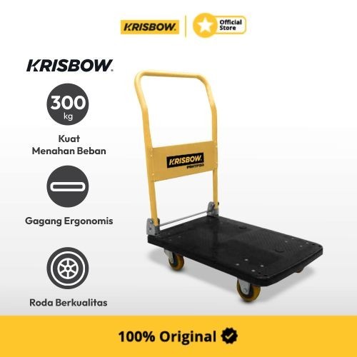 Platform Troli Barang Roda Polyurethane 300Kg