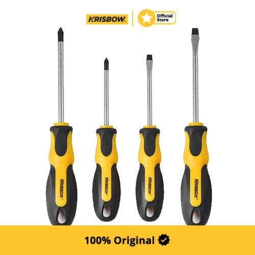 Krisbow Screwdriver Set 4 Pcs Obeng Lrsst4