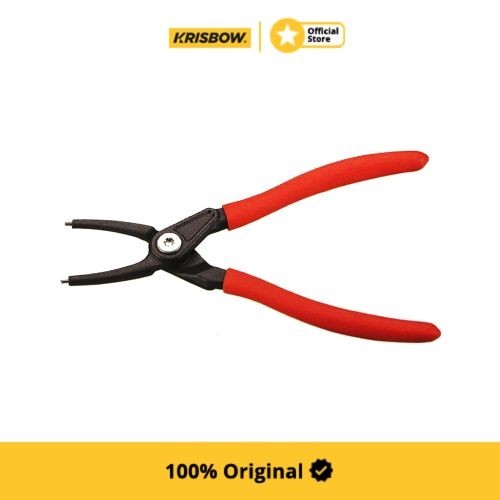 Krisbow Tang Snap Ring Outside Circlip Plier Straight 17 Cm