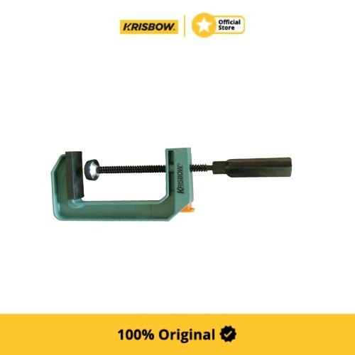 krisbow quick release g clamp 10 cm