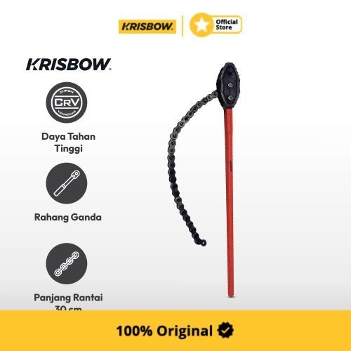 Krisbow Chain Pipe Wrench Kunci Pipa Rantai 12 Inci
