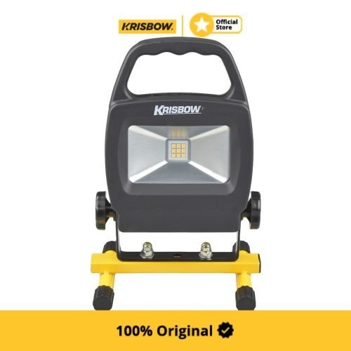 Krisbow Lampu Sorot Led Worklight Rechargeable 1000 Lm