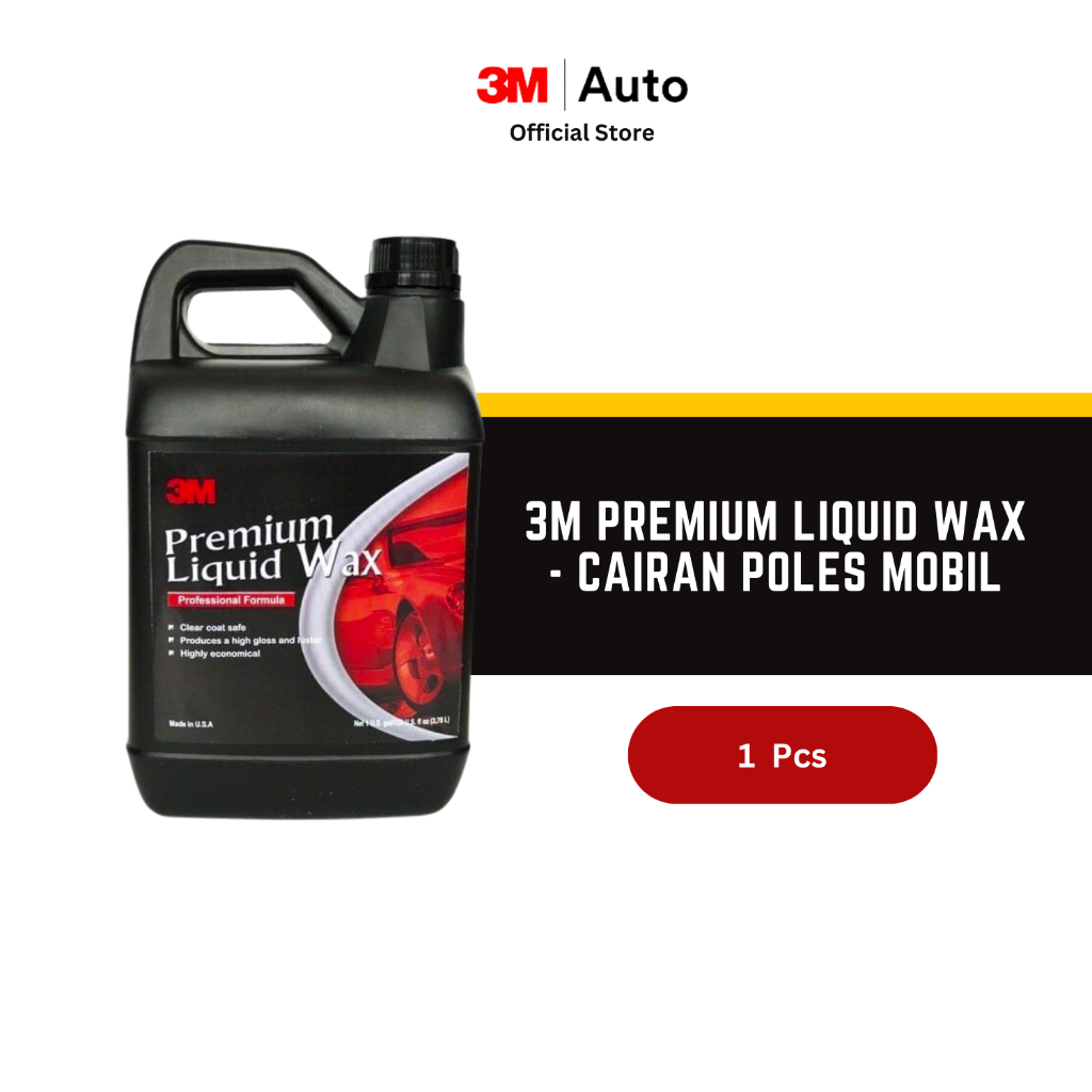 3M 6006 Premium Liquid Wax (Gallon) - Cairan Polis