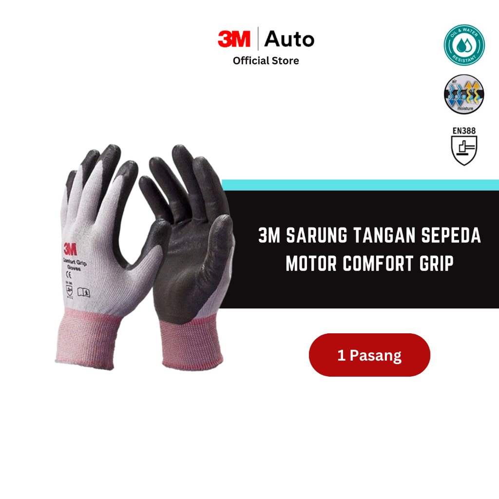 3M Sarung Tangan Sepeda Motor Comfort Grip Gloves 