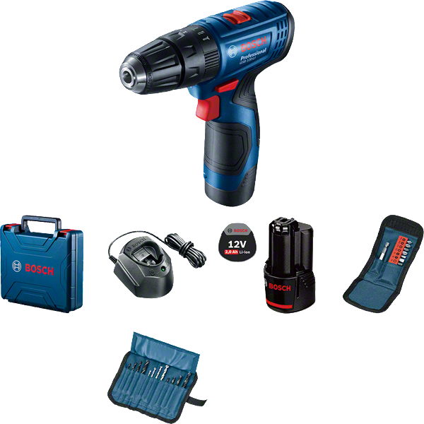 Bosch Impact Drill GSB 120 - 2 Baterai
