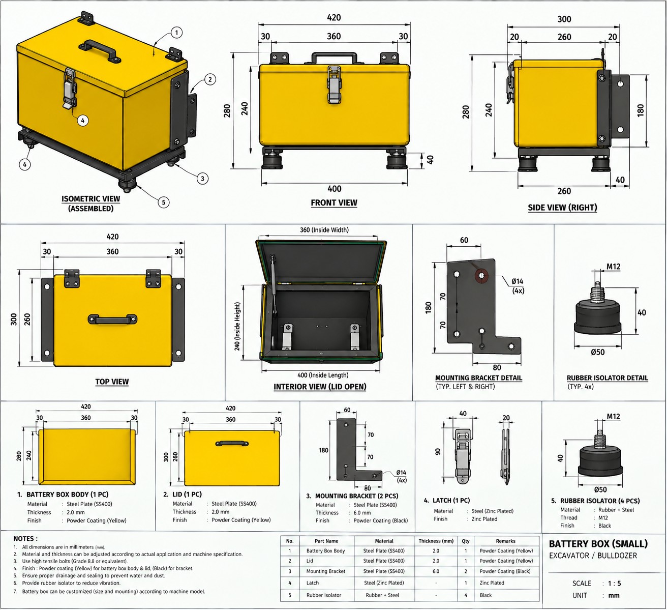 Battery Box Kecil