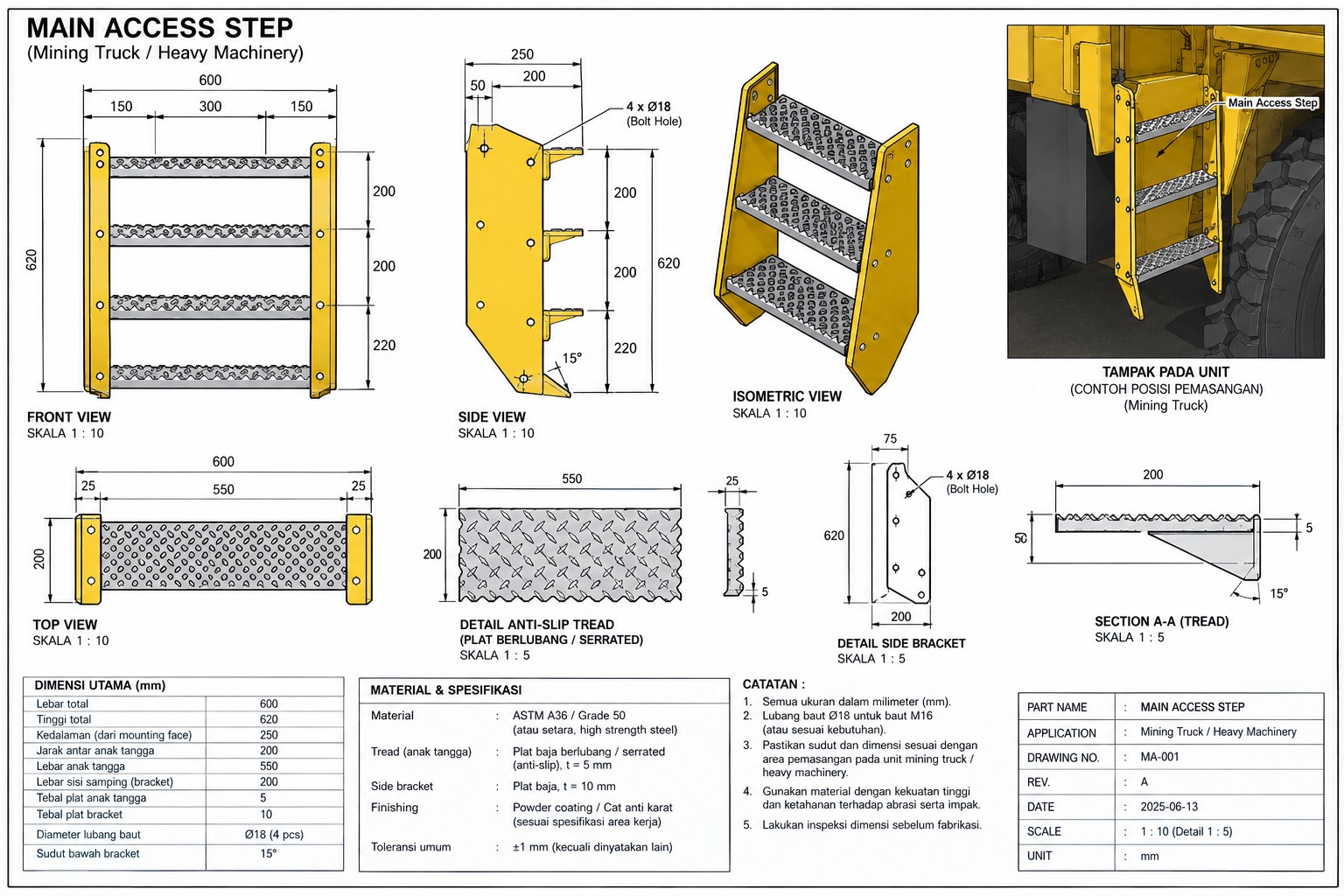 Main Access Step