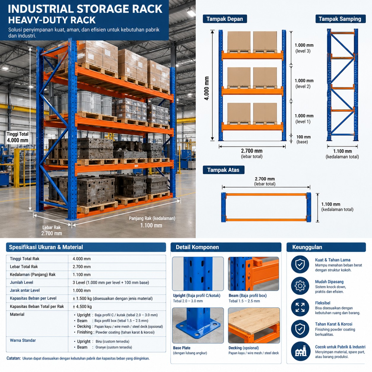 Industrial Storage Rack